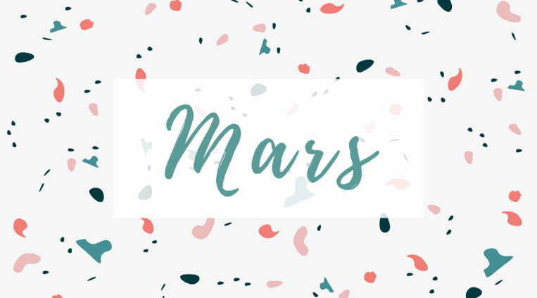 Informations du mois de mars